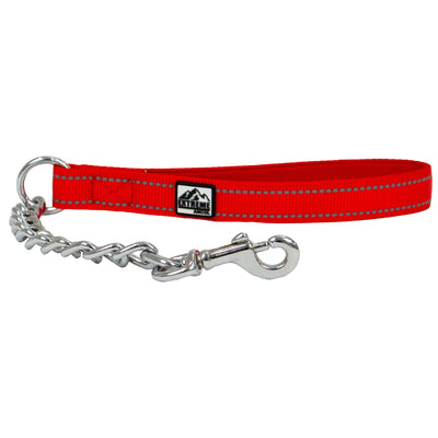 Ancol Extreme Extra Heavy Chain Lead Red 50cm