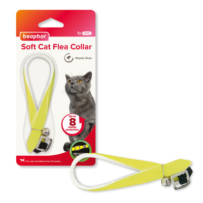 Beaphar Reflective Soft Cat Flea Collar 30cm