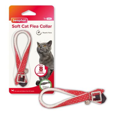 Beaphar Sparkle Soft Cat Flea Collar 30cm