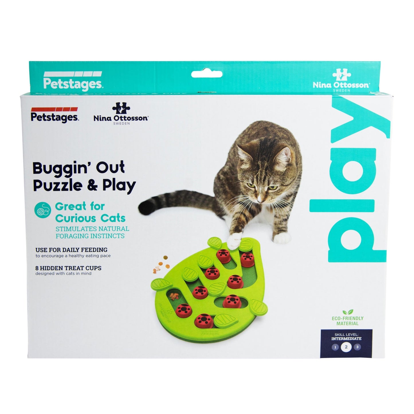 Nina Ottosson Puzzle & Play Buggin Out Green