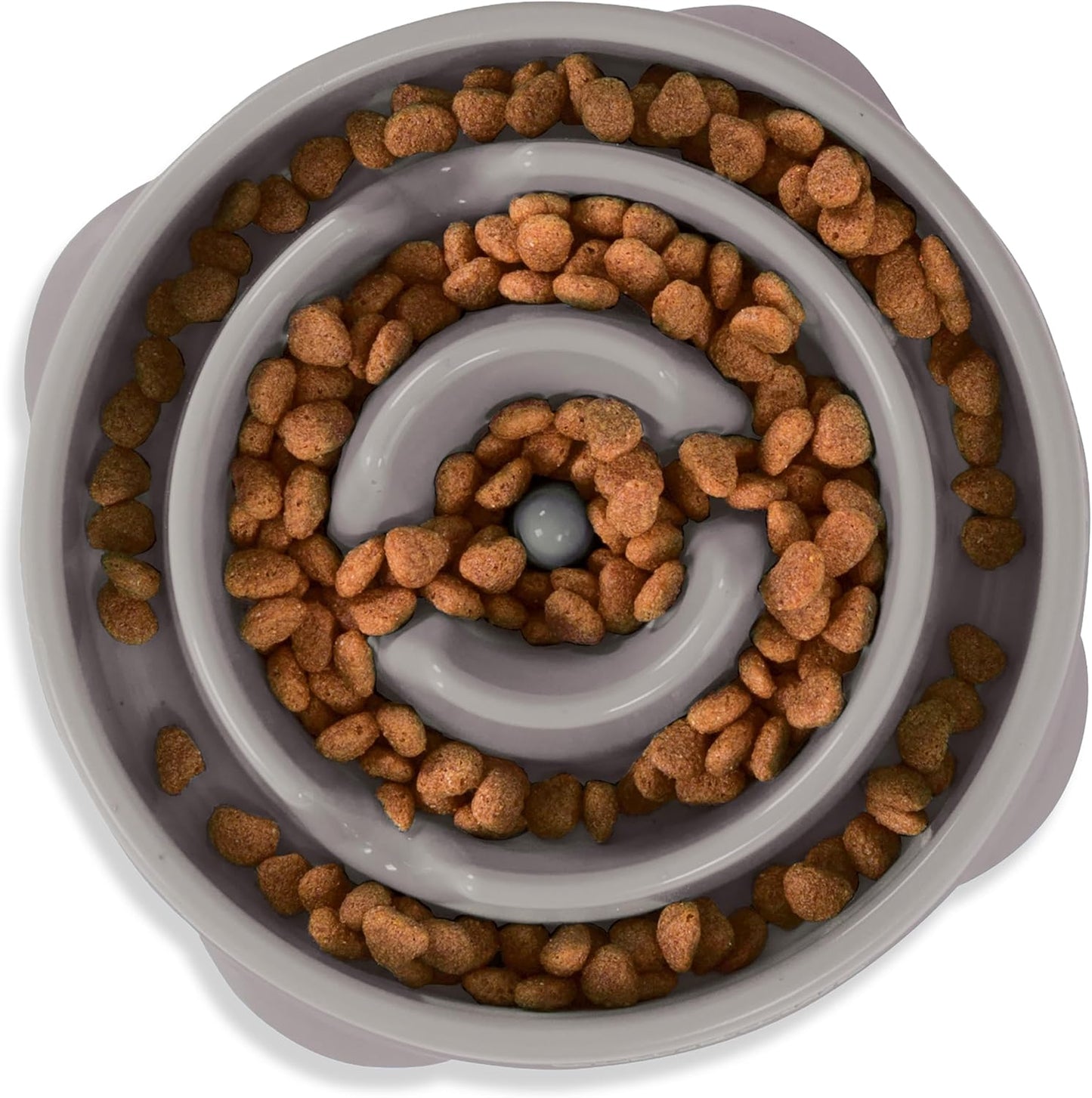 Outward Hound Fun Feeder Drop Grey Med