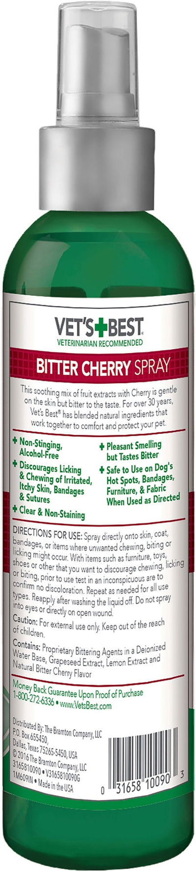 Vet's Best Bitter Cherry Spray 225ml