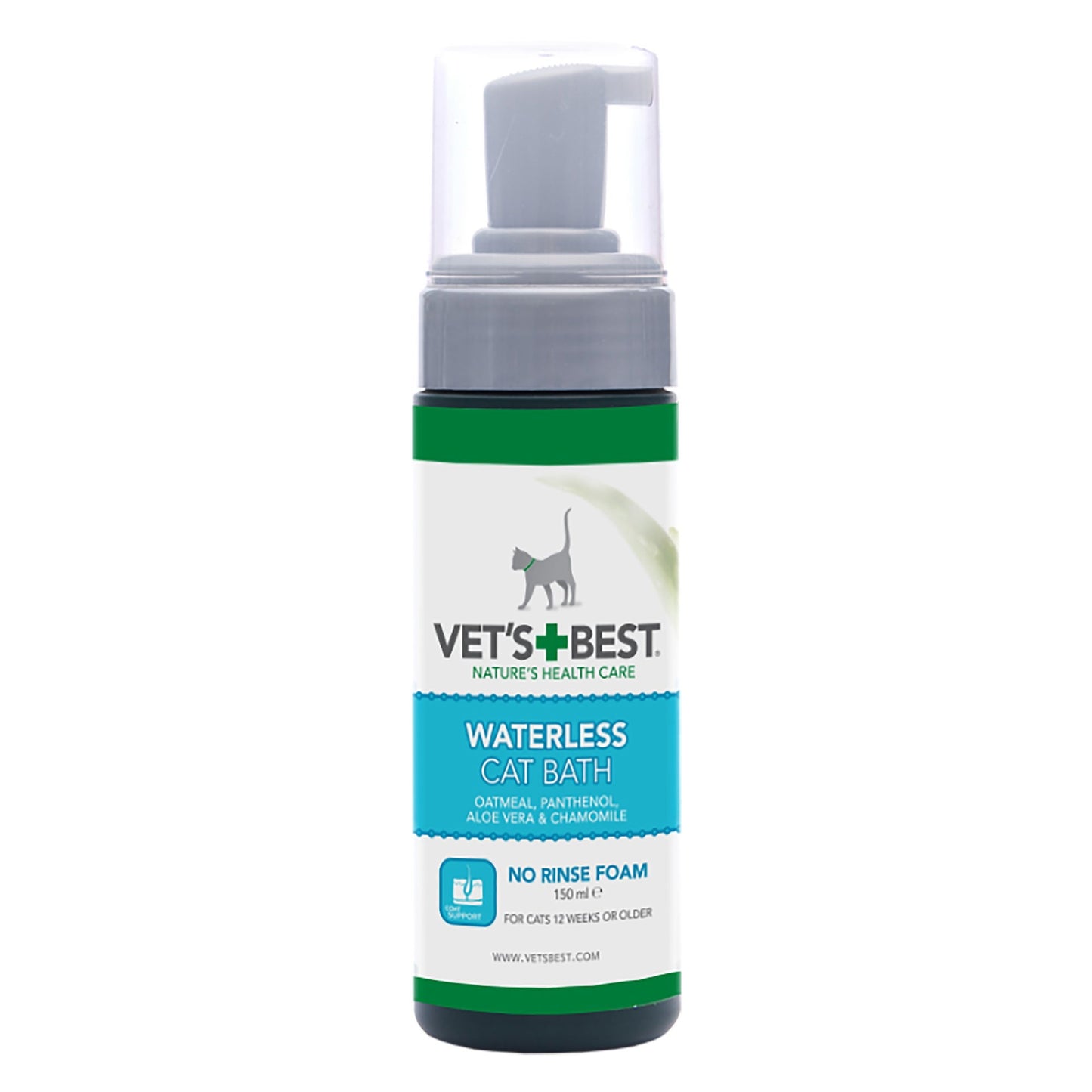 Vet's Best Waterless Cat Bath 150ml
