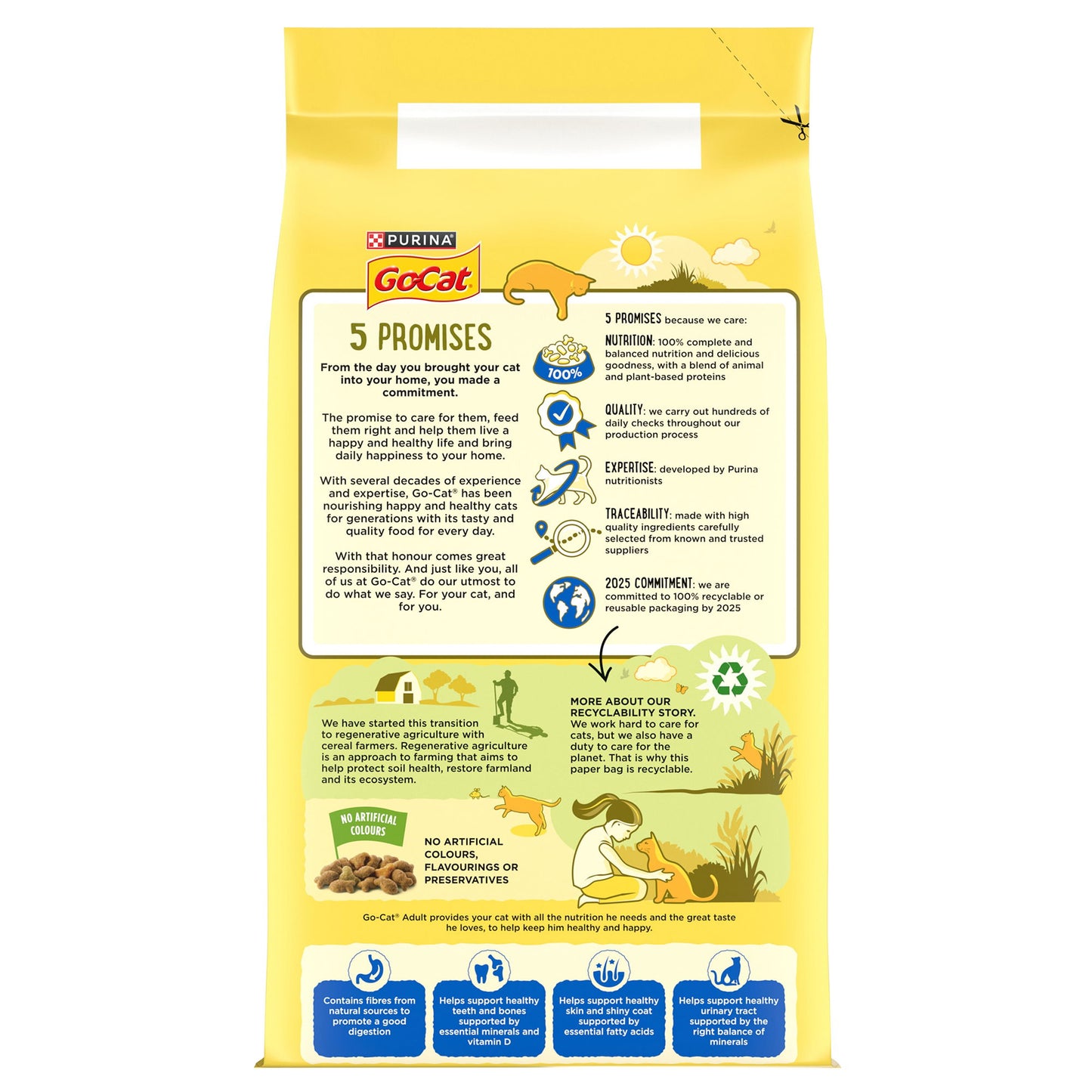 Go-Cat Complete Adult Tuna Herring & Veg 4kg