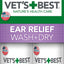 Vet's Best Ear Wash & Dry Kit 2pc