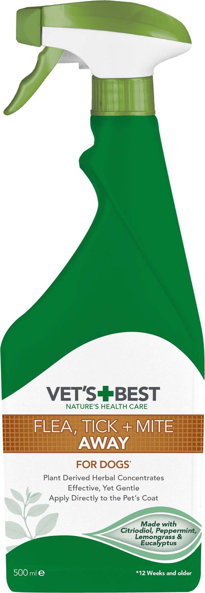 Vet's Best Flea Tick & Mite Away for Dogs 500ml