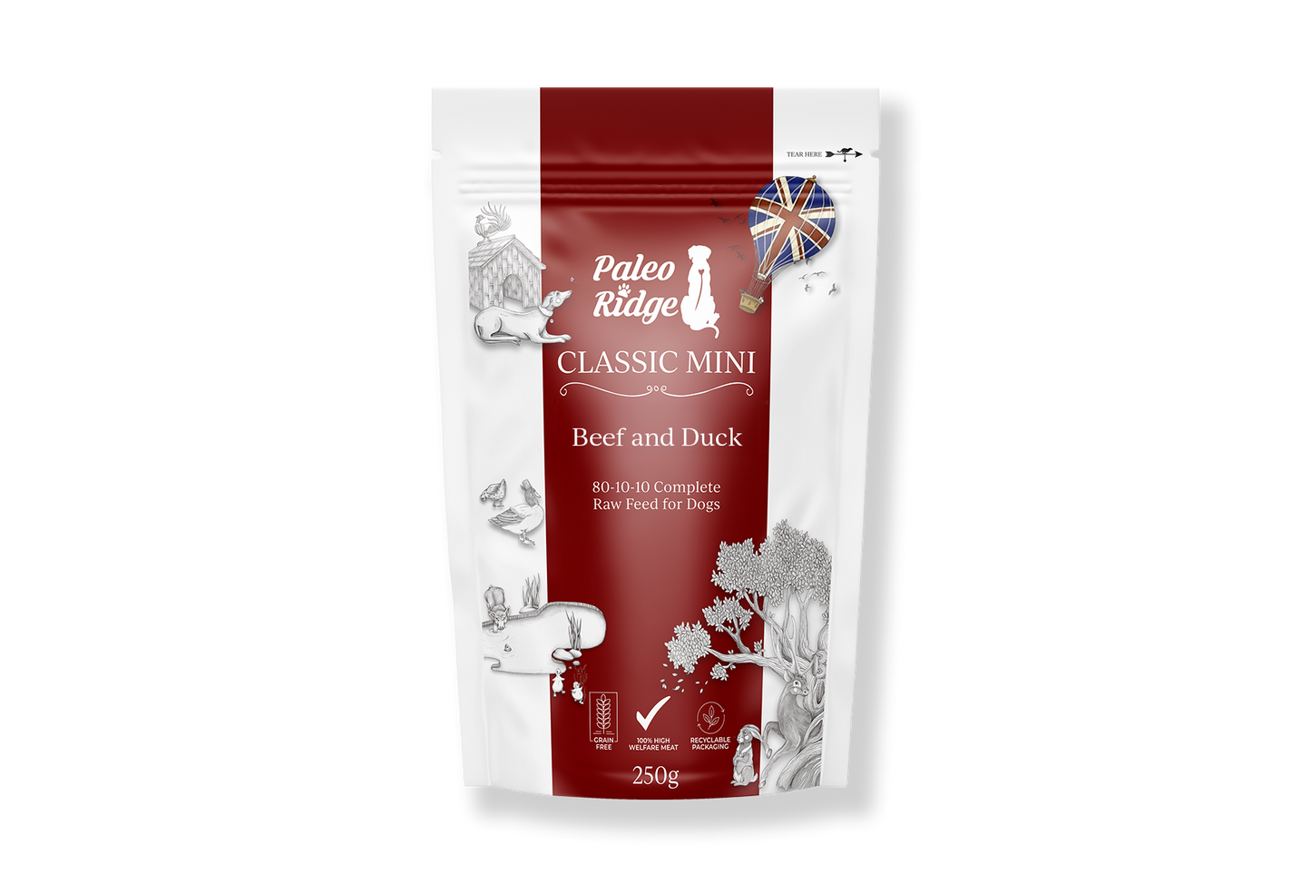 Paleo Ridge Classic Mini Beef and Duck 250g