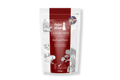 Paleo Ridge Classic Mini Beef and Duck 250g