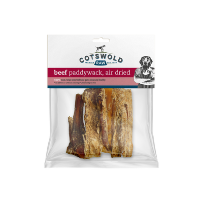 Cotswold Raw Natural Dried Treat Beef Paddywack 250g