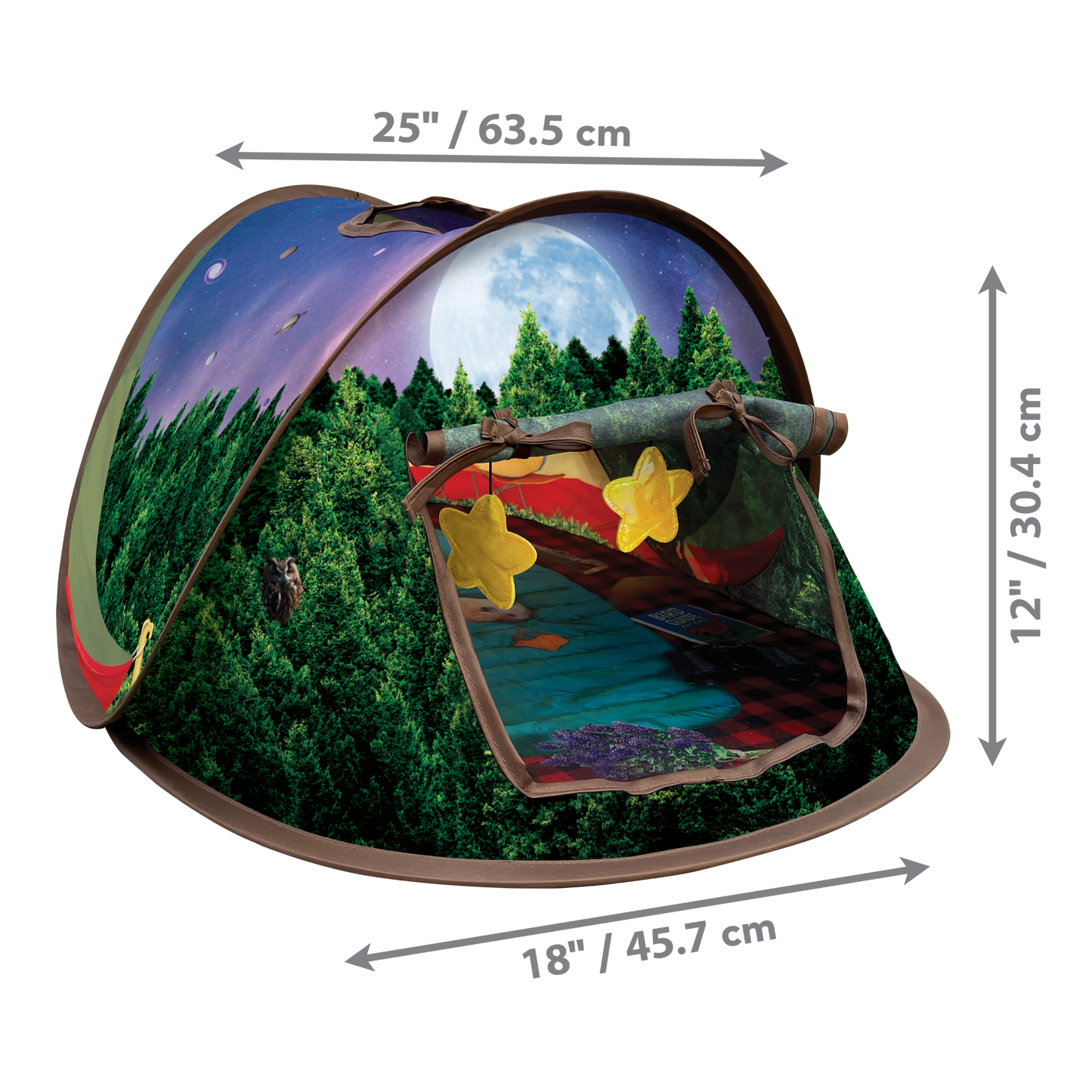 KONG Play Spaces Glamping Tent Cat Toy