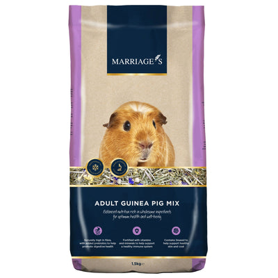 Marriages Adult Guinea Pig Mix - 1.5kg