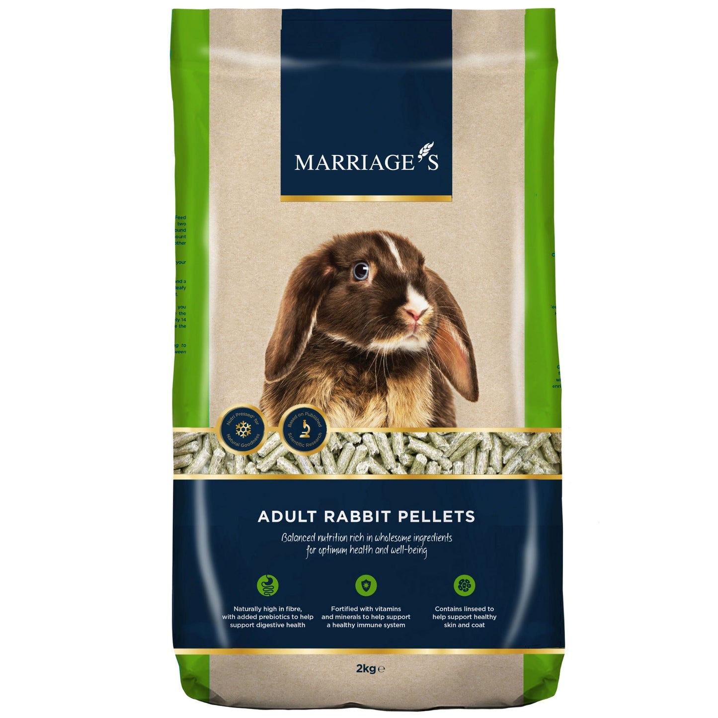 Marriages Adult Rabbit Pellets - 2kg