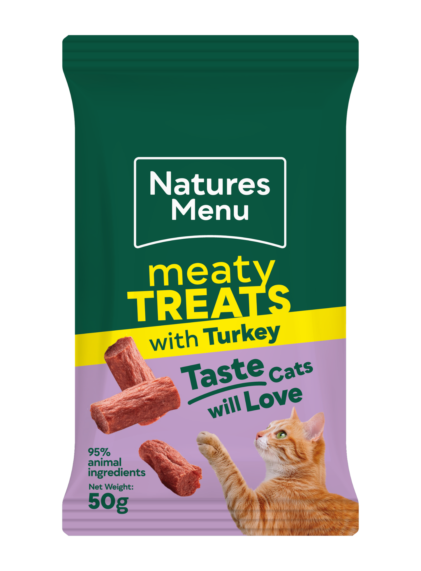 Natures Menu Cat Meaty Treat Turkey 50g