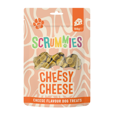 Scrummies Cheesy Cheese Dog Treats 100g