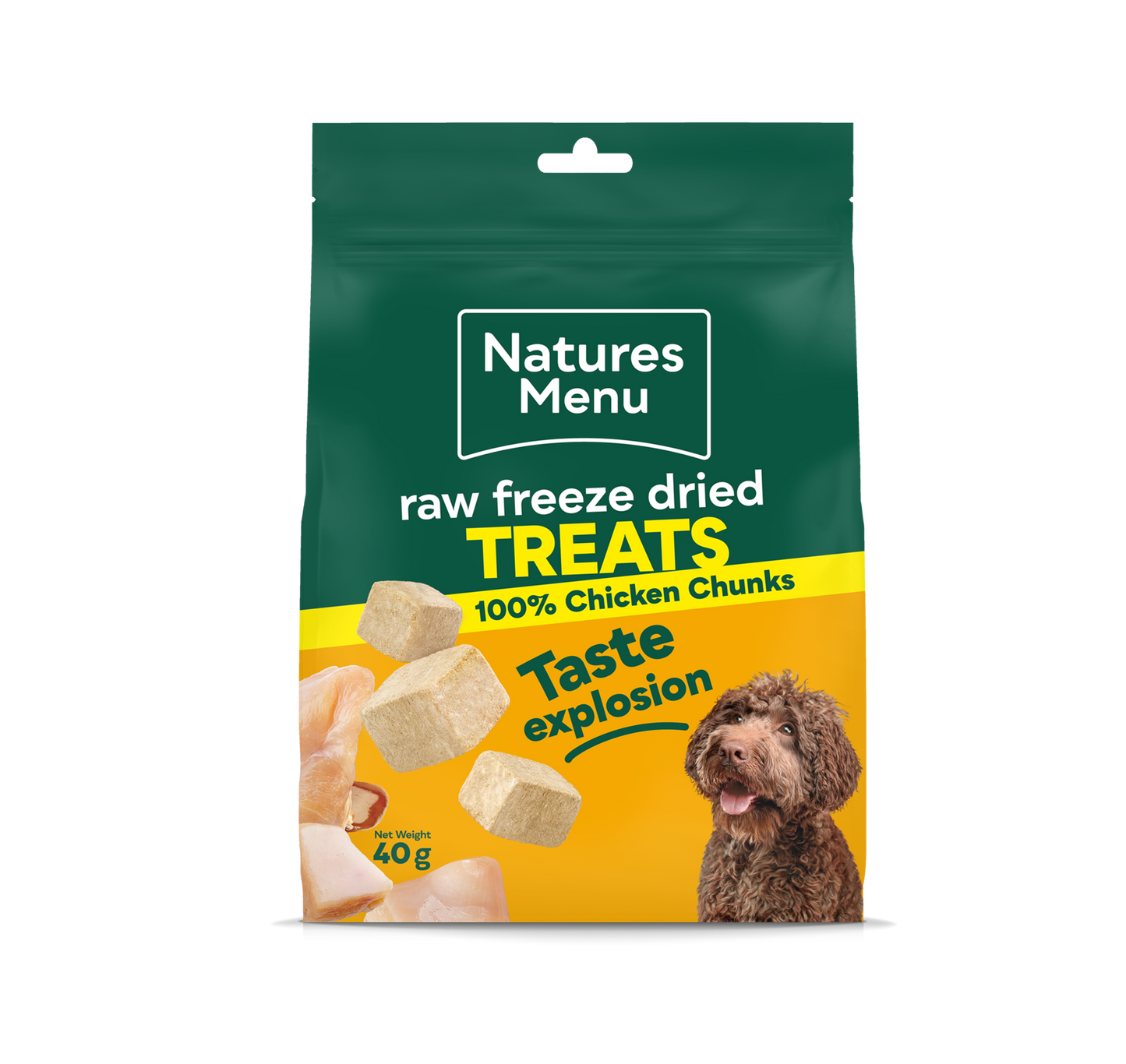 Natures Menu Freeze Dried Turkey Chunks 40g