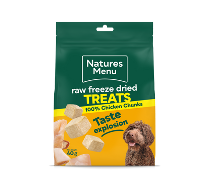 Natures Menu Freeze Dried Turkey Chunks 40g