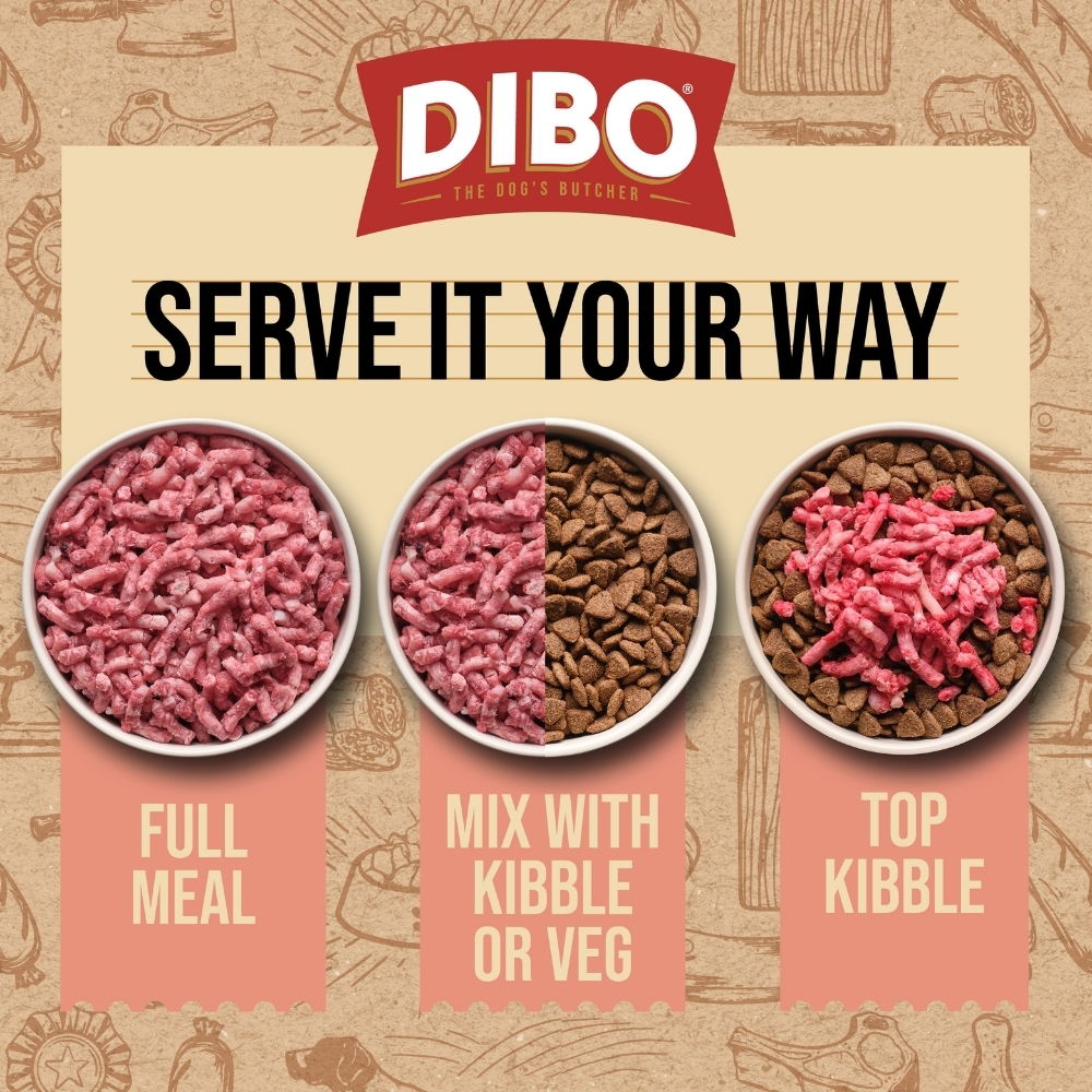 Dibo Beef & Offal Freeflow 1kg
