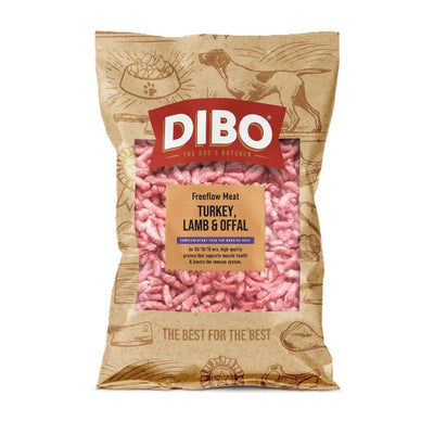Dibo Turkey Lamb & Offal Freeflow 1kg