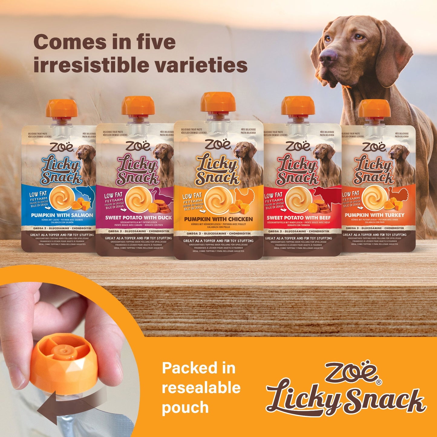 Zoë Licky Snack Sweet Potato & Beef Recipe 85g