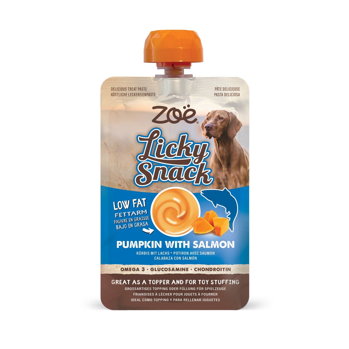 Zoë Licky Snack Pumpkin & Salmon Recipe 85g