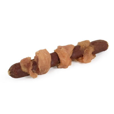 Rosewood Cupid and Comet Jumbo Pig In Blanket Dog Treat 90g