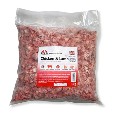 Fur Baby Nutrition Chicken & Lamb Frozen Dog Food 1kg