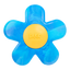 Bark Blue Power Flower Dog Toy