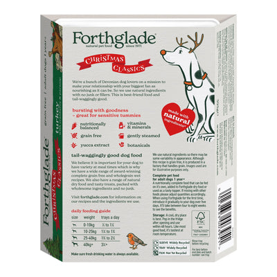 Forthglade Xmas Grain Free Turkey 395g