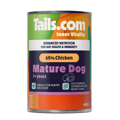 Tails.com Inner Vitality Mature Chicken Can 400g