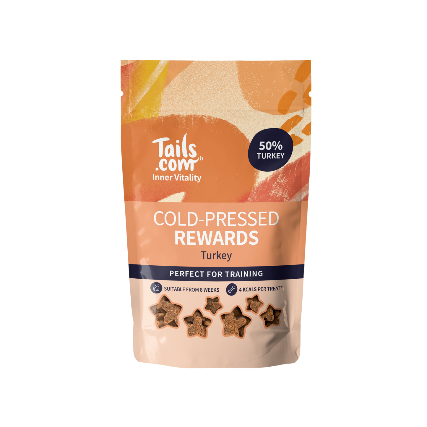 Tails.com Inner Vitality Cold Pressed Rewards Turkey 70g