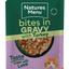 Natures Menu Cat Bites In Gravy Turkey 85g
