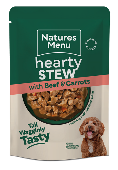 Natures Menu Pouch - Stews - Beef 8x100g