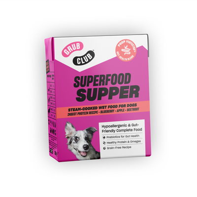 Superfood Supper Steam-Cooked Complete Wet Food 390g