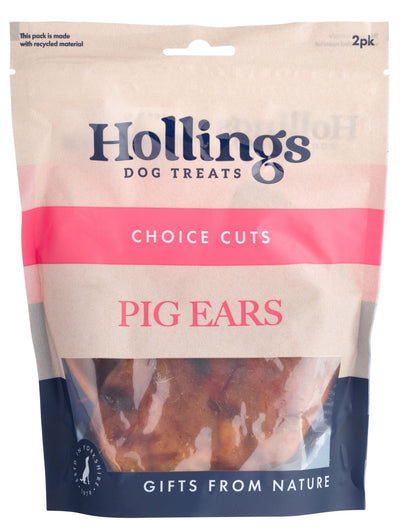 Hollings Choice Cuts Pig Ears 2pk