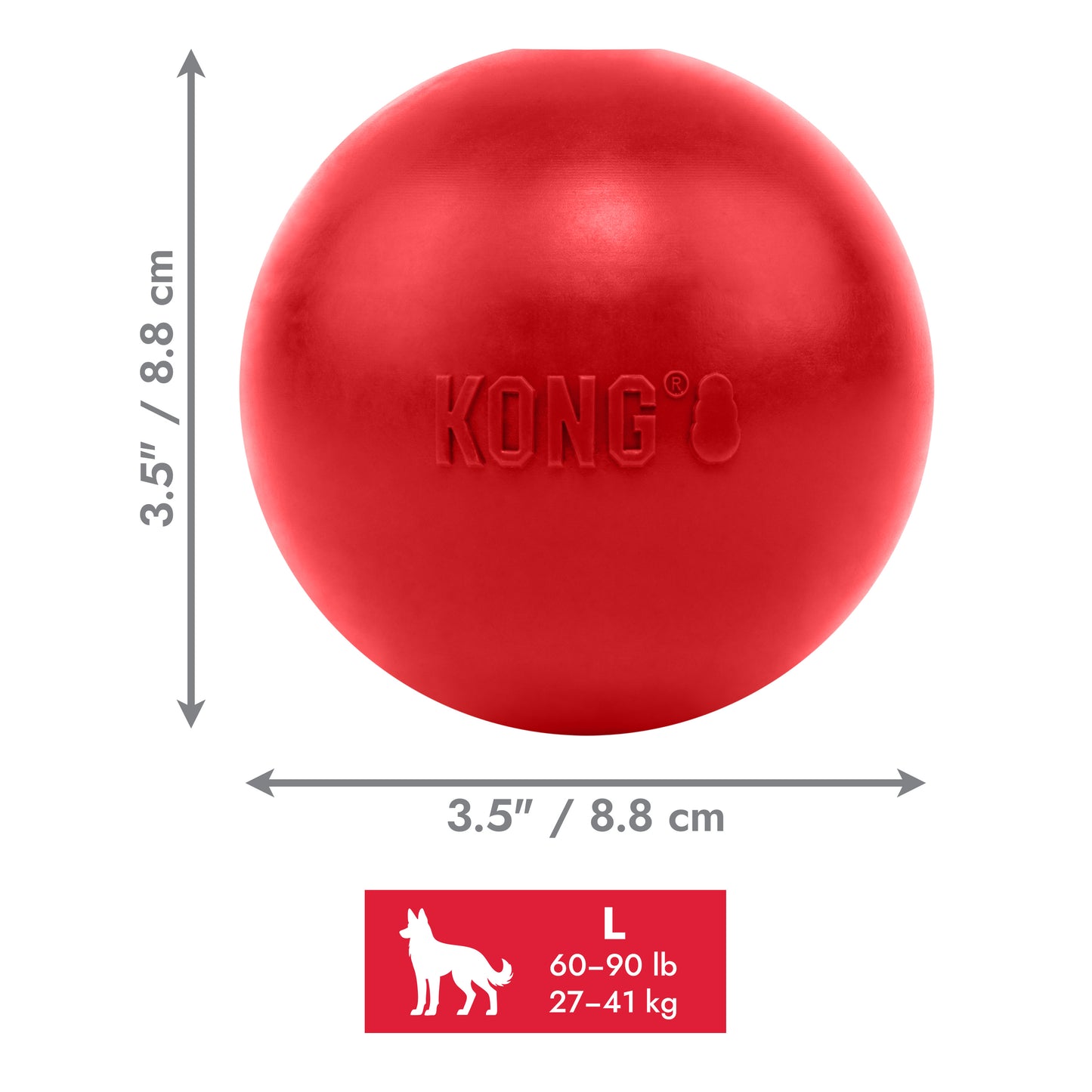 KONG Ball with Hole - Large