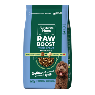 Natures Menu Raw Boost Trout & Fish 1.5kg