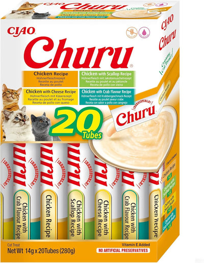 Churu 20 Pack Box Chicken Variety