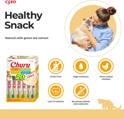 Churu 20 Pack Box Chicken & Beef Variety