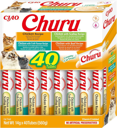 Churu 40 Pack Box Chicken Variety