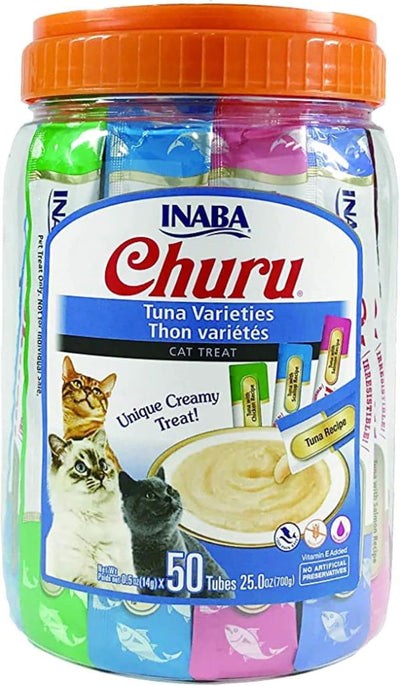 Churu 50 Pack Tuna Varieties