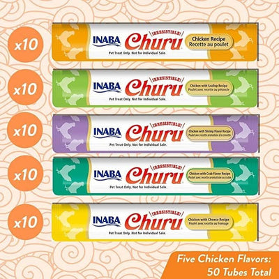 Churu 50 Pack Chicken Varieties