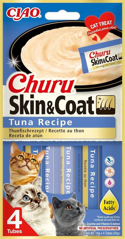 Churu Skin&Coat 4 Pack Tuna Recipe