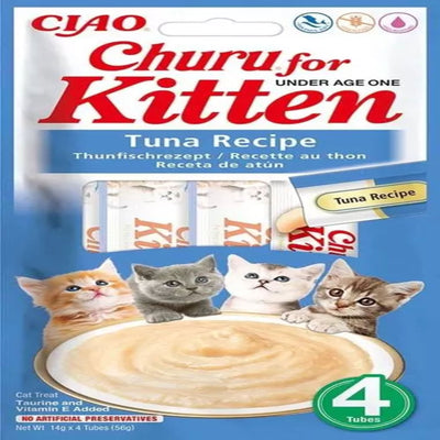 Churu for Kitten 4 Pack Tuna Recipe