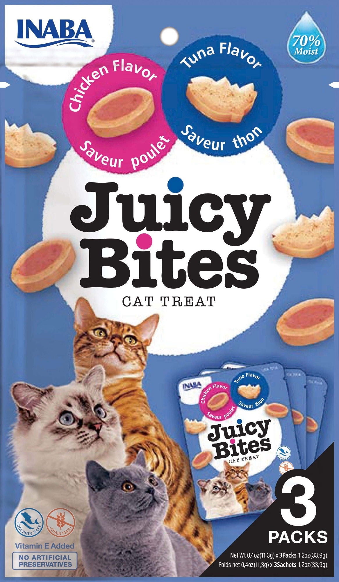 Churu Juicy Bites Tuna & Chicken Flavor