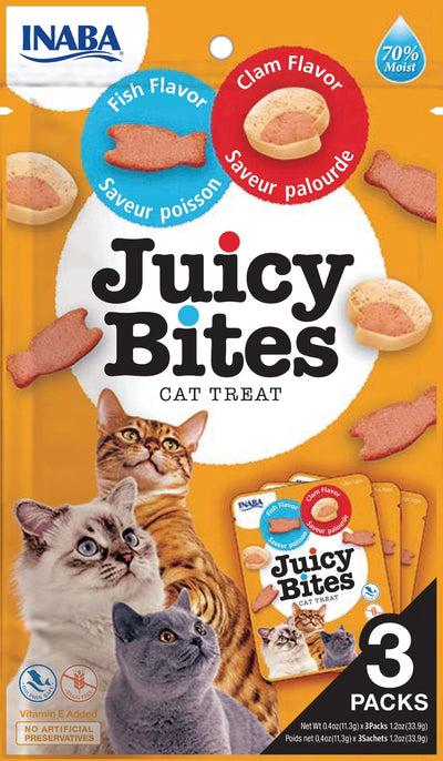 Churu Juicy Bites Fish & Clam Flavor