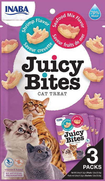 Churu Juicy Bites Shrimp & Seafood Mix Flavor