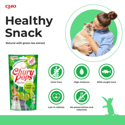 Churu Pops 4 Pack Tuna with Chicken Recipe