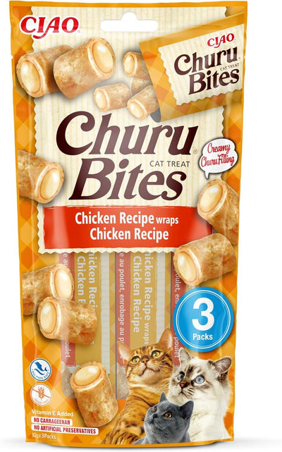 Churu Bites 3 Pack Chicken Recipe wraps Chicken Recipe