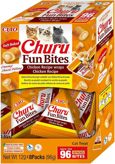 Churu Fun Bites Chicken Recipe wraps Chicken Recipe