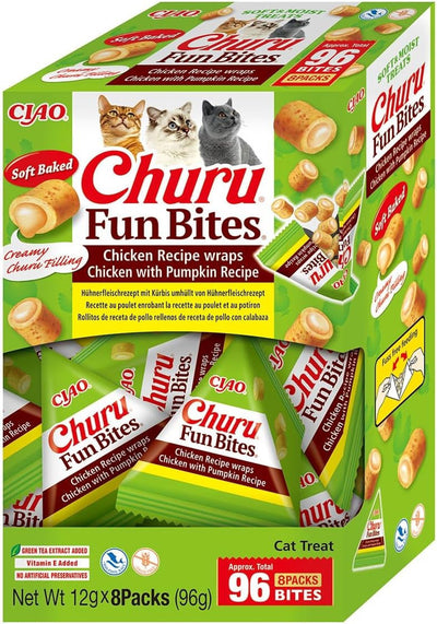 Churu Fun Bites Chicken Recipe wraps Chicken with Pumpkin Recipe